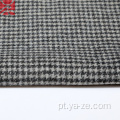 Tweed xadrez barato check houndstooth tecido para sobretudo